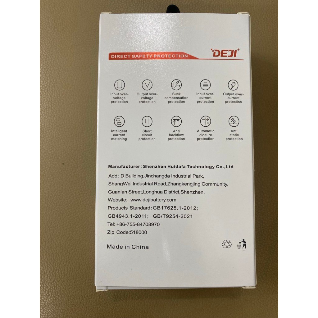 Bộ Sạc Nhanh 20W Deji Chính Hãng Bảo Hành 18 Tháng