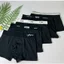 Quần lót nam, quần sịp đùi boxer nam Full Đen chất thun lạnh cao cấp co dãn 4 chiều
