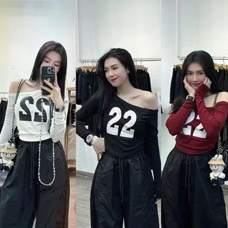 Áo thun Nữ Dài tay Chất Ctong  In Chữ New đẹp