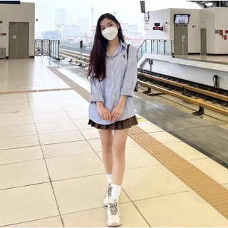 [ Rẻ vô địch ] Áo sơ mi dài tay thêu ngựa