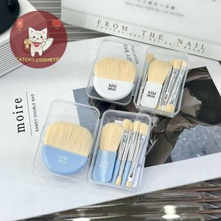 [XIXI] Set 6 Cọ Mắt/Má XIXI Kèm Hộp Đựng Trong Suốt Nhỏ Gọn Tiện Lợi X772