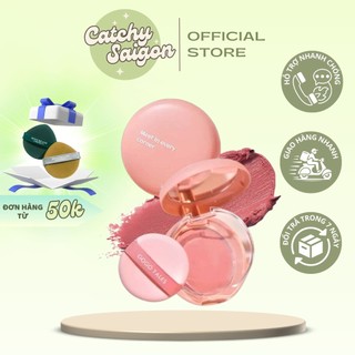 [GOGO TALES] Phấn Má Hồng Dạng Kem Nén GOGO TALES Bánh Macaron, Soft Focus Powder Blusher Cream (GT637)