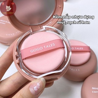 [GOGO TALES] Phấn Má Hồng Dạng Kem Nén GOGO TALES Bánh Macaron, Soft Focus Powder Blusher Cream (GT637)
