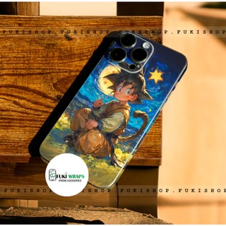 Miếng dán Skin Mặt Lưng Songoku MS09 FULL VIỀN Dành cho 15 pro max 14 pro max 13 pro max - FukiShop