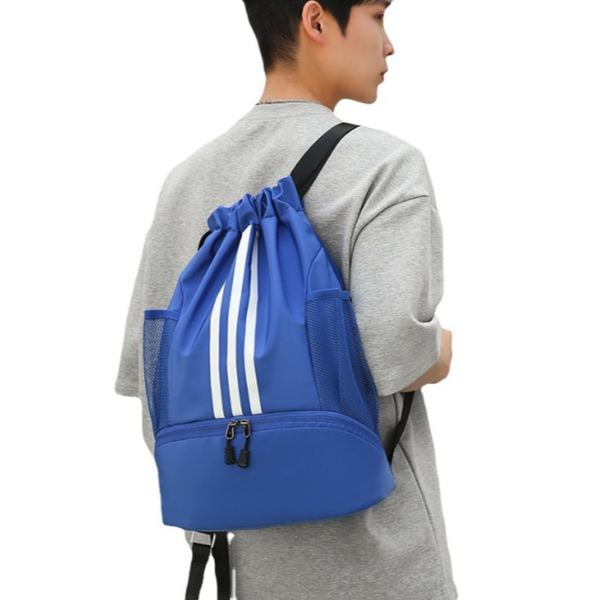 Balo Dây Rút Thể Thao Chống Nước Có Ngăn Đựng Giày Chơi Bóng Rổ Đựng Bóng Đá  Đồ Tập Gym Vớt Cầu Lông