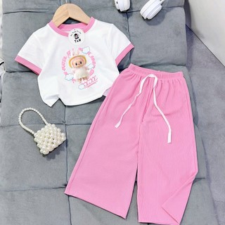 [8-40Kg] Bộ đồ bé gái HOT TREND chất vải dày mịn thoáng mát được các bé yêu thích BGP01