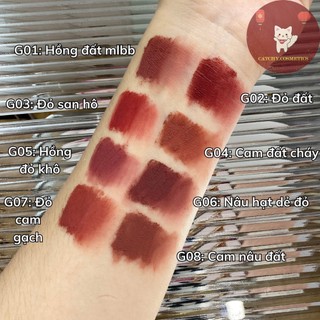 [GOGO TALES] Son Kem Bùn GOGO TALES Đá Băng Gợn Sóng Nhung mờ Velvet Twilight (GT620)