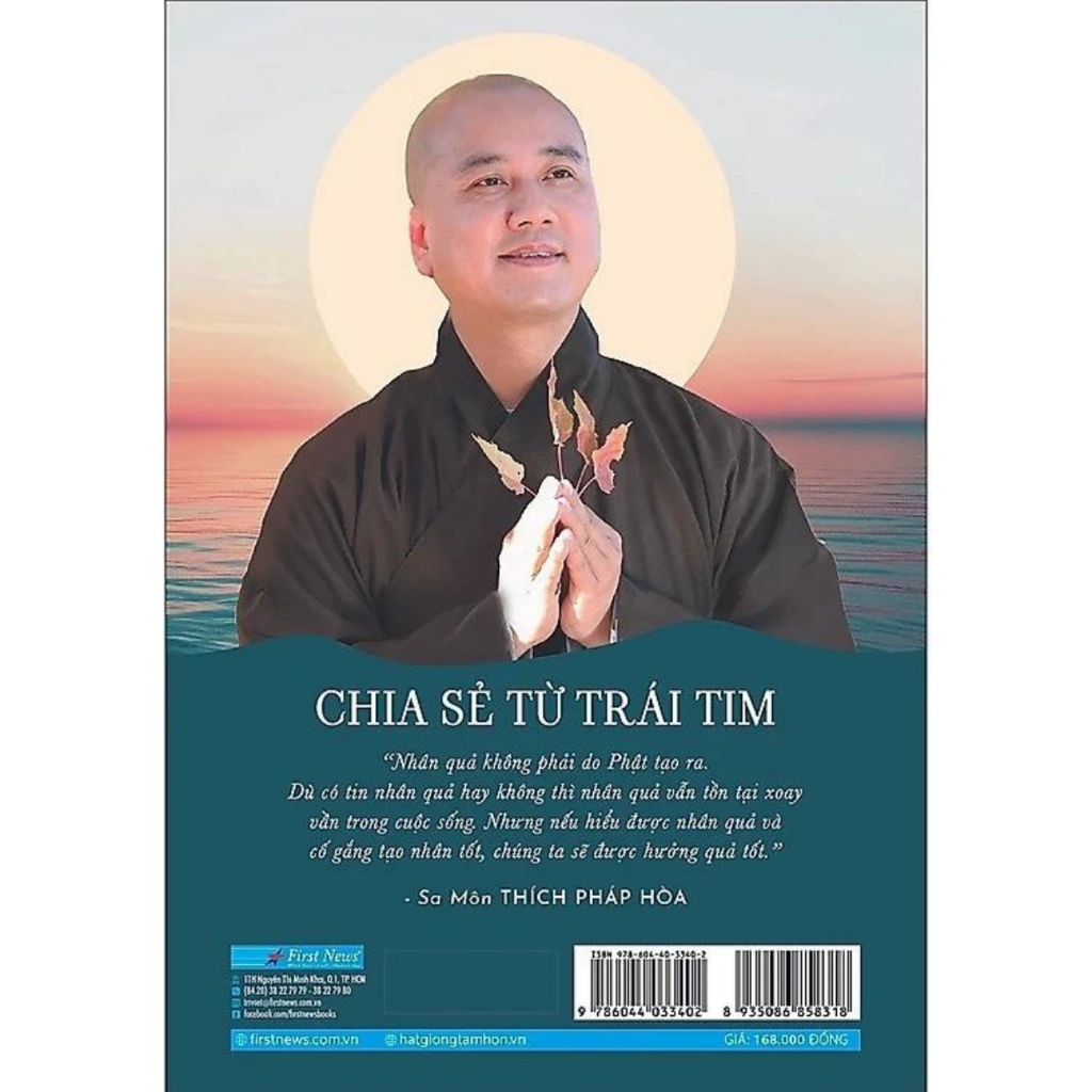 Sách - Chia Sẻ Từ Trái Tim - 50 Bài Giảng Nhân Quả - SBOOKS OFFICIAL