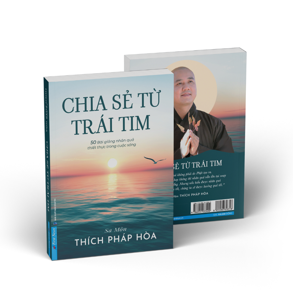Sách - Chia Sẻ Từ Trái Tim - 50 Bài Giảng Nhân Quả - SBOOKS OFFICIAL