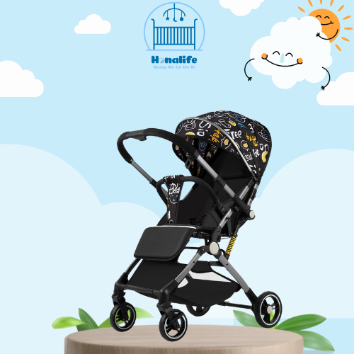 XE ĐẨY GẤP GỌN HONALIFE - HN179 - XE ĐẨY 2 CHIỀU ,3 TƯ THẾ NẦM CHO BÉ YÊU