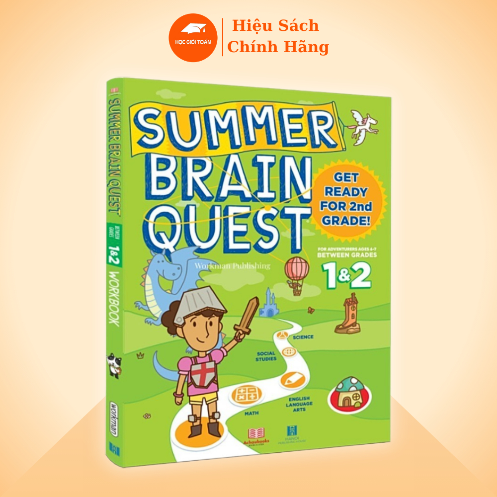 Ảnh Sách Summer Brain Quest 2 - Get ready for 2nd grade ( Chuẩn bị vào lớp 2 dành cho bé 6 đến 7 tuổi ) 1
