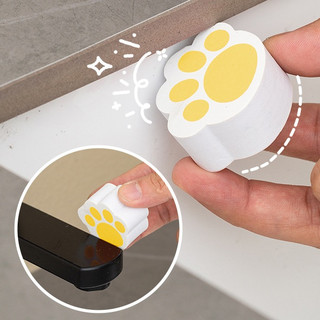 Miếng Bọt Biển Lau Gương Ma Thuật Loại Bỏ Cặn Canxi, Miếng Chà Vệ Sinh Vòi Sen Chậu Rửa Mặt Nhà Tắm