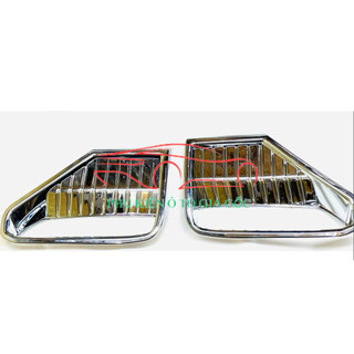 Ốp viền đèn trước, sau xe Mitsubishi Xpander 2022, 2023 mạ crom cao cấp, sáng bóng