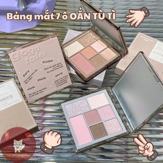 [GOGO TALES] Bảng Phấn Mắt 7 Ô GOGO TALES Oẳn Tù Tì Tuổi Thơ, Youth Private Language (GT628)