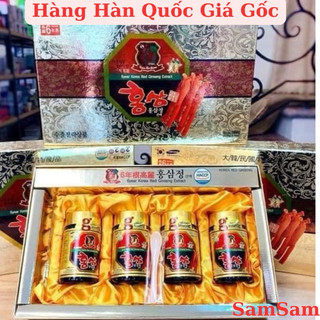 CAO HỒNG SÂM 6 NĂM TUỔI: 4 LỌ X250GR