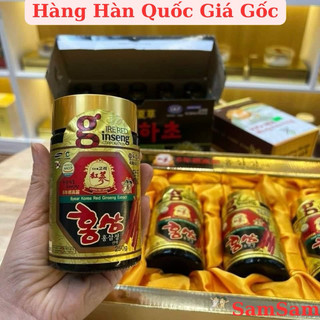 CAO HỒNG SÂM 6 NĂM TUỔI: 4 LỌ X250GR