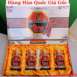 CAO HỒNG SÂM 6 NĂM TUỔI: 4 LỌ X250GR