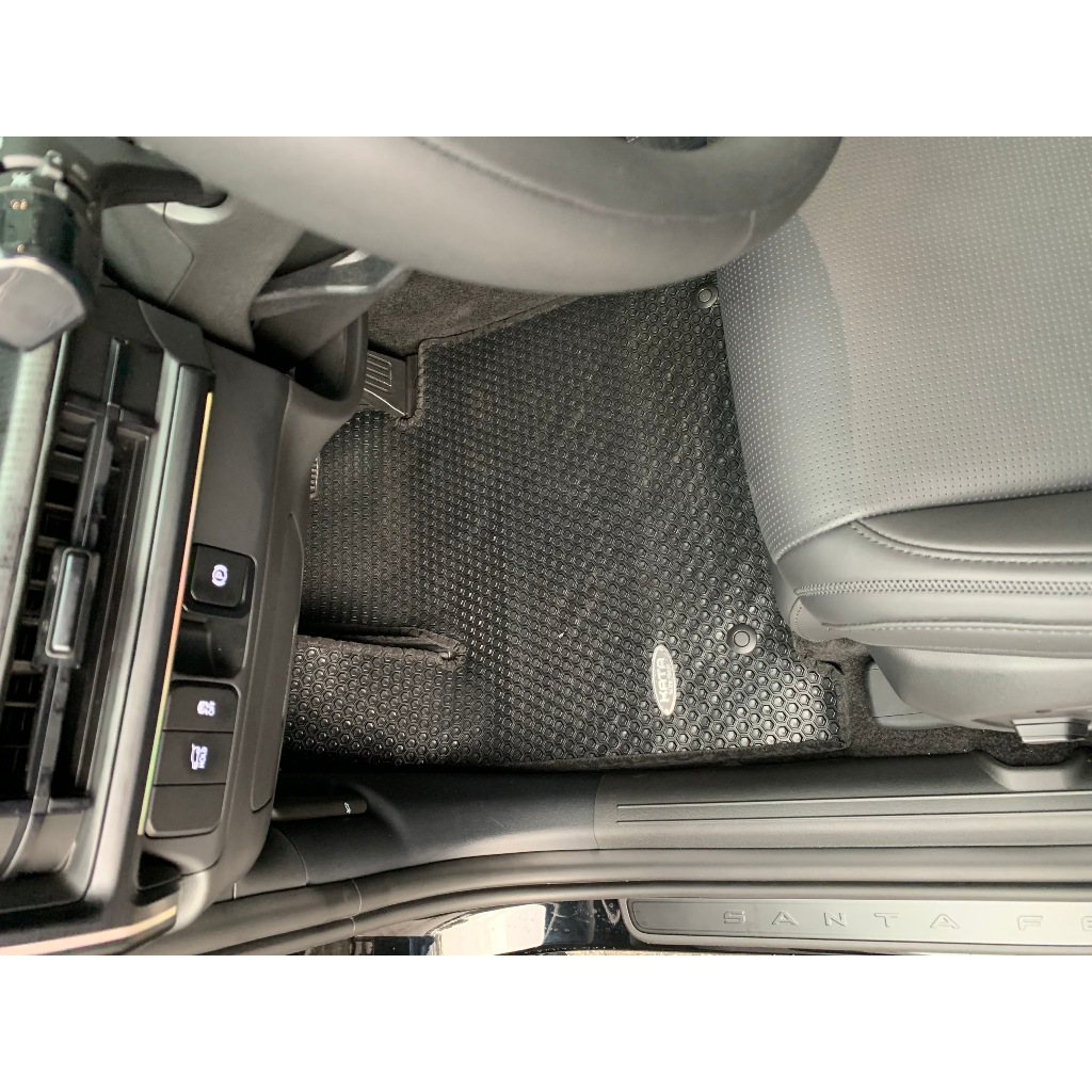 Thảm lót ô tô KATA cho xe Hyundai Santafe 2024-2025 - Khít với sàn, Chống trơn, Không mùi, Không ẩm mốc