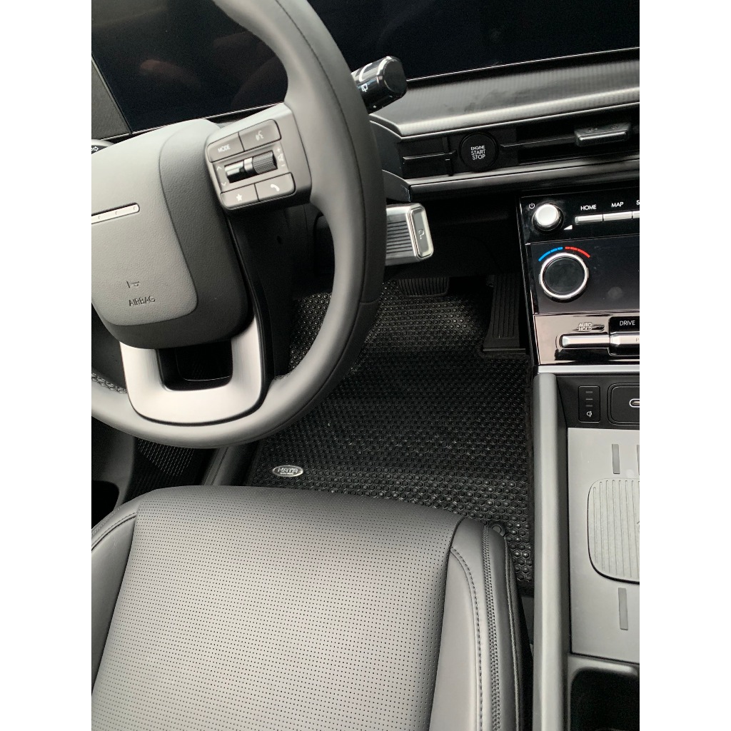 Thảm lót ô tô KATA cho xe Hyundai Santafe 2024-2025 - Khít với sàn, Chống trơn, Không mùi, Không ẩm mốc