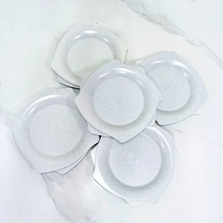 [Kho Sỉ] Đĩa phíp vuông màu xám nhựa phíp melamine Trường Thành -Việt Nam-Hunghome