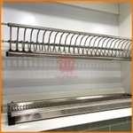 Giá Bát Đĩa Cố Định, Kệ Chén Cố Định Dạng Chữ V INOX CAO CẤP - Bảo Hành Chính Hãng, Có Thợ Lắp — ảnh 4