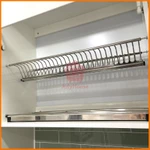 Giá Bát Đĩa Cố Định, Kệ Chén Cố Định Dạng Chữ V INOX CAO CẤP - Bảo Hành Chính Hãng, Có Thợ Lắp — ảnh 3