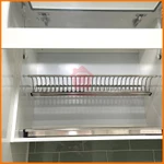 Giá Bát Đĩa Cố Định, Kệ Chén Cố Định Dạng Chữ V INOX CAO CẤP - Bảo Hành Chính Hãng, Có Thợ Lắp — ảnh 5
