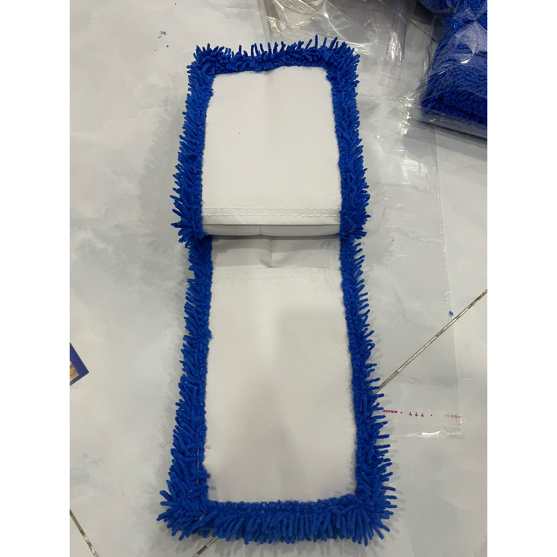 Tấm Lau Sàn Công Nghiệp Vải San Hô 80cm x 15cm
