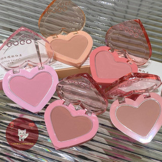 [GOGO TALES] Phấn Má Hồng Trái Tim Mini GOGO TALES Blooming Love, Flower Ripple Powder Blusher (GT627)