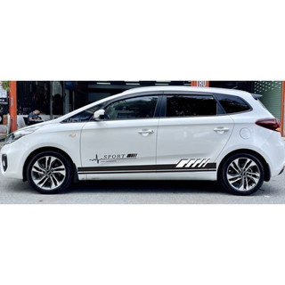 Tem 2 bên SƯờn Xe Ô Tô KIA RONDO,Team Decal oto Kia Carens
