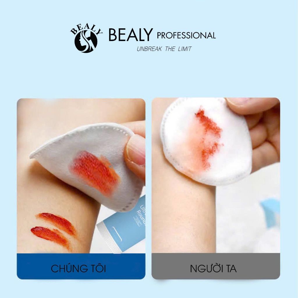 Ảnh Combo 5 gói - Bông Tẩy Trang Cao Cấp 100 miếng, Siêu mịn siêu rẻ 4