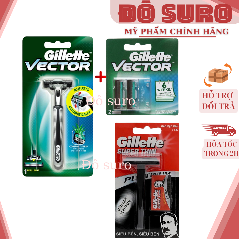 Dao cạo râu Gillette Vector / lưỡi cạo râu Gillette