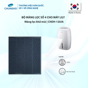 Màng Lọc cho Máy Lọc Không Khí Hút Ẩm ChungHo Lily CHDH-120JA, Màng Lọc Không Khí Chính Hãng Chungho