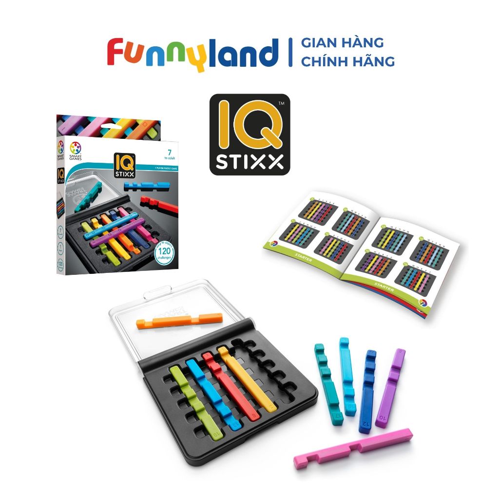 Ảnh Đồ chơi trí tuệ SmartGames Thử thách IQ Stixx 1