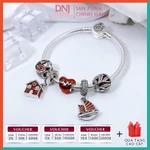 [Hàng cao cấp] Vòng tay bạc 925 cao cấp dành cho nữ - Chủ đề gia đình, tình yêu, sự nghiệp thuận lợi - DNB006 — ảnh 1
