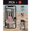 Set áo sơ mi sọc mix chân váy bí có quần trong lung thun chuẩn xịn