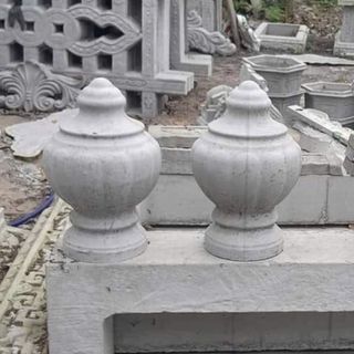 Khuôn đúc bê tông mẫu quả bí gắn trụ cổng, đỉnh trụ hàng rào kích thước 29x21