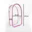 Túi bảo vệ búp bê 18cm- Labubu 18cm Túi chống bụi dễ thương có móc khóa và bông màu ngẫu nhiên (không búp bê