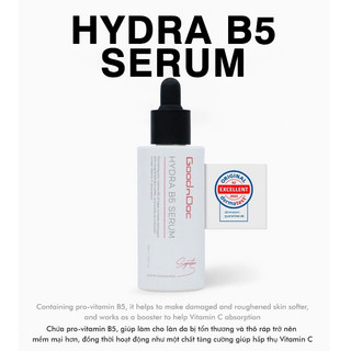 Serum dưỡng ẩm căng bóng da  Ekseption Hyaluronic Peptides Mixlab Serum Goodndoc Hydra B5 Serum 50ml/75ml