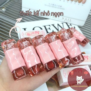 [GOGO TALES] Son Bóng Dạng Gloss GOGO TALES Viên Đá Hồng Translucent Glaze Light Lip Gloss (GT687)