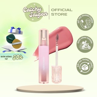 [GOGO TALES] Son Bóng GOGO TALES Vỏ Hồng Ombre Tag Nơ Sweet Pink Cloudy Velvet Lip Glaze 3.8g (GT652)