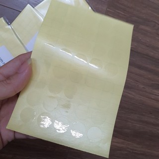 Tem dán niêm phong trong suốt nhiều kích thước, nhiều hình dạng