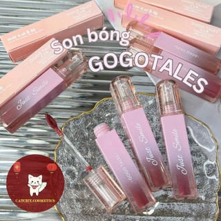 [GOGO TALES] Son Bóng GOGO TALES Vỏ Hồng Ombre Tag Nơ Sweet Pink Cloudy Velvet Lip Glaze 3.8g (GT652)