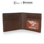 T D THIEN DI - Bóp Ví Tiền Nam Da Cá Sấu Thật Gấp 2 Nhiều Ngăn Có Khóa Kéo Cao Cấp Hàng Hiệu - FULLBOX — ảnh 5