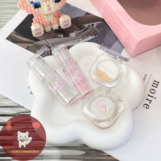 [GOGO TALES] Set Trang Điểm 2 Món GOGO TALES Highlight & Son Gloss Không Màu Trong trẻo (GT689)