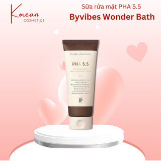 [Combo X2] Sữa rửa mặt PHA 5.5 Byvibes Wonder Bath (130ml)