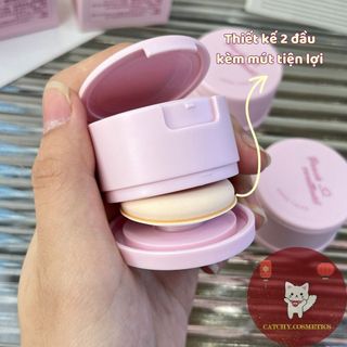 [GOGO TALES] Má Hồng Dạng Kem Nén GOGO TALES Kèm Mút Tiện Lợi Pengpeng Sweetheart (GT660)