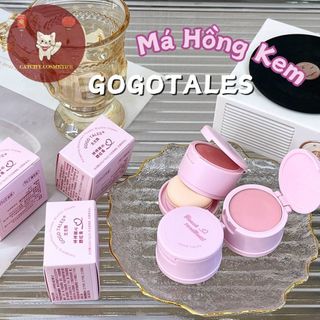 [GOGO TALES] Má Hồng Dạng Kem Nén GOGO TALES Kèm Mút Tiện Lợi Pengpeng Sweetheart (GT660)