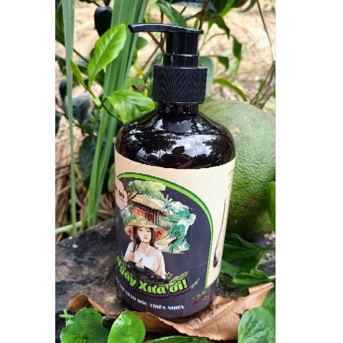 Combo Gội + Xả thảo mộc 500ml sạch gàu, giảm ngứa, mượt tóc mọc tóc