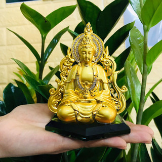 Tượng Quan Thế Âm đế kính đặt xe hơi, đặt taplo xe